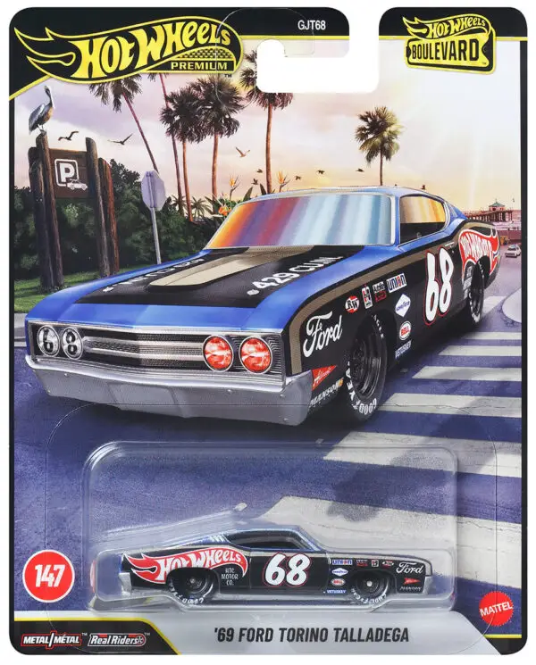 Hot Wheels Premium - 69 Ford Torino Talladega