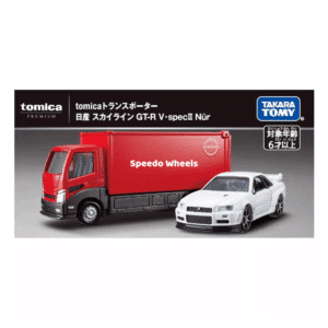 Transporter Nissan Skyline GT-R V SpecII Nur | Tomica Premium