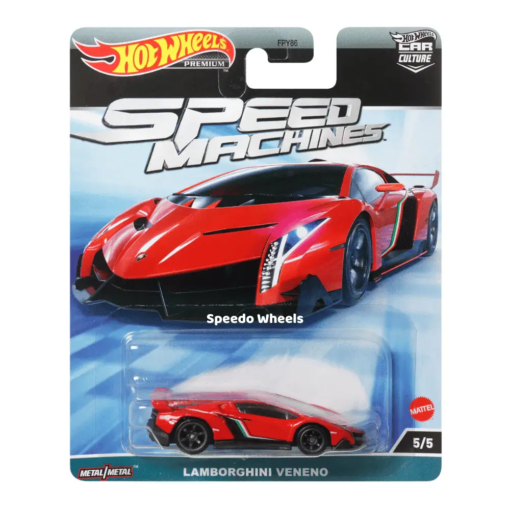 Lamborghini Veneno - Car Culture Speed Machines | Hot Wheels Premium