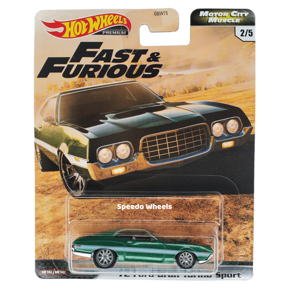Hot Wheels Premium | 72 Ford Gran Torino Sport