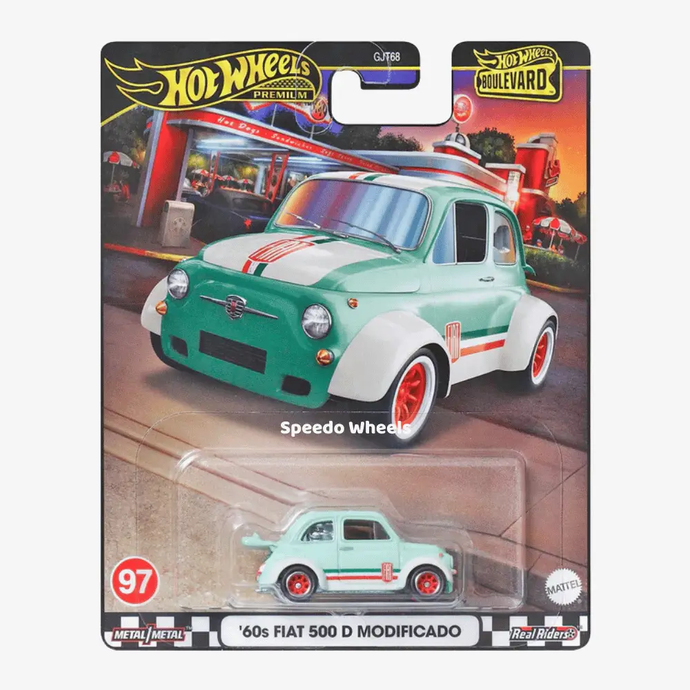 60s Fiat 500 D Modificado | Hot Wheels Premium