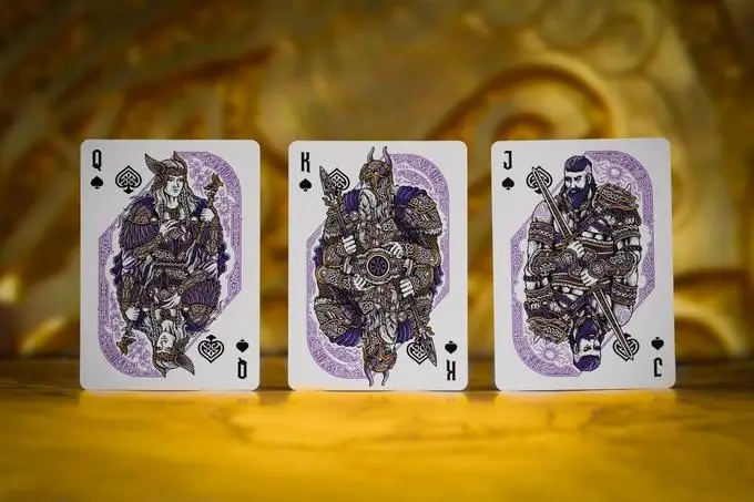 Gods of Norse (Purple) Playing Cards - Image 3