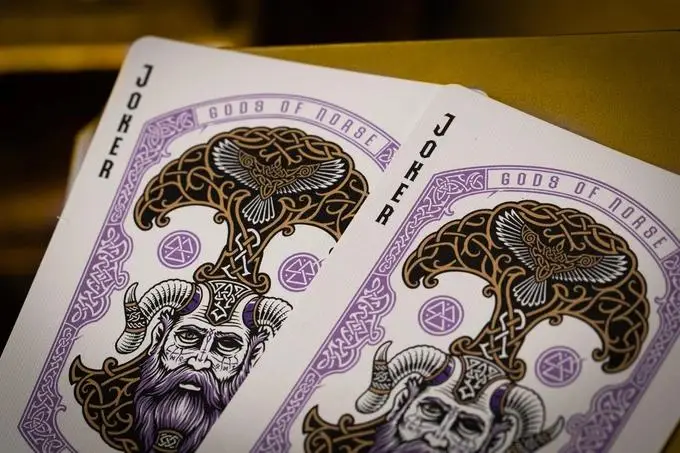 Gods of Norse (Purple) Playing Cards - Image 4