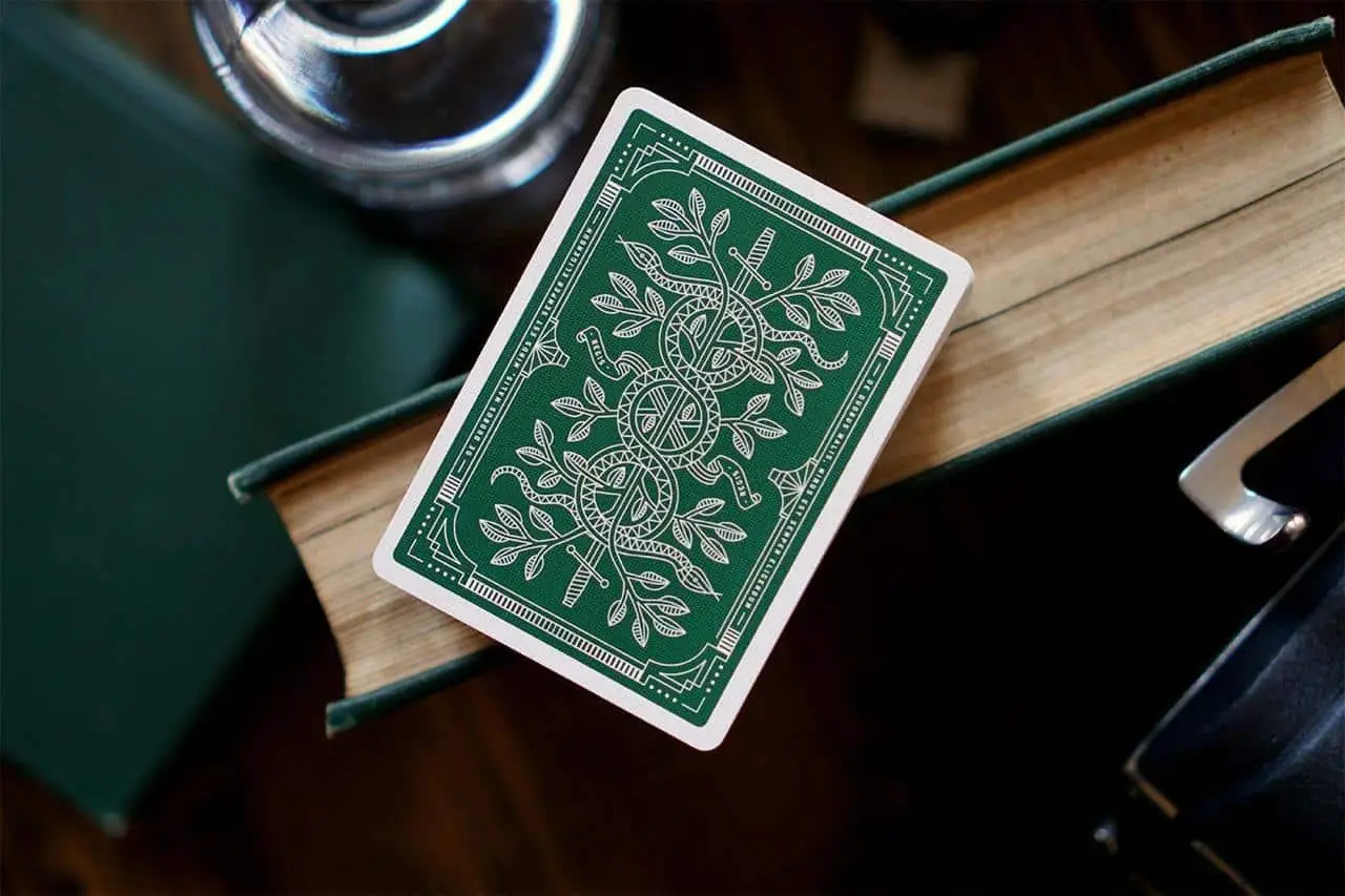 Monarch Playing Cards (Green) - Image 5