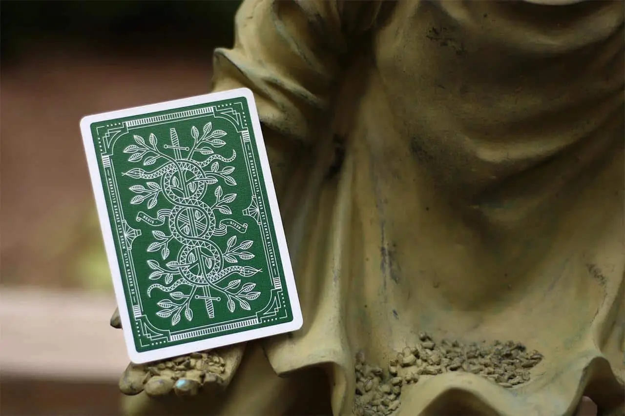 Monarch Playing Cards (Green) - Image 7