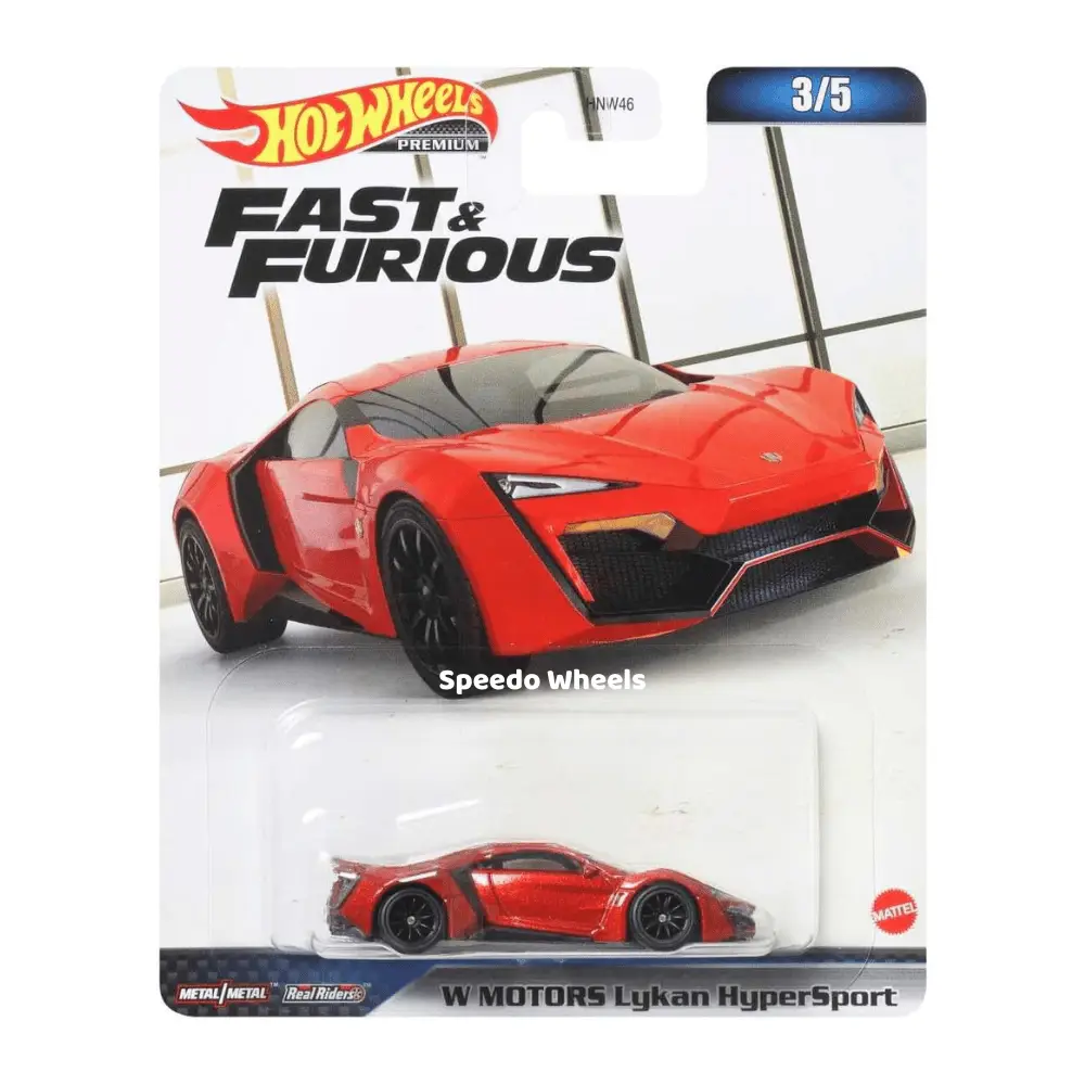 W Motors Lykan Hypersport | Hot Wheels Premium