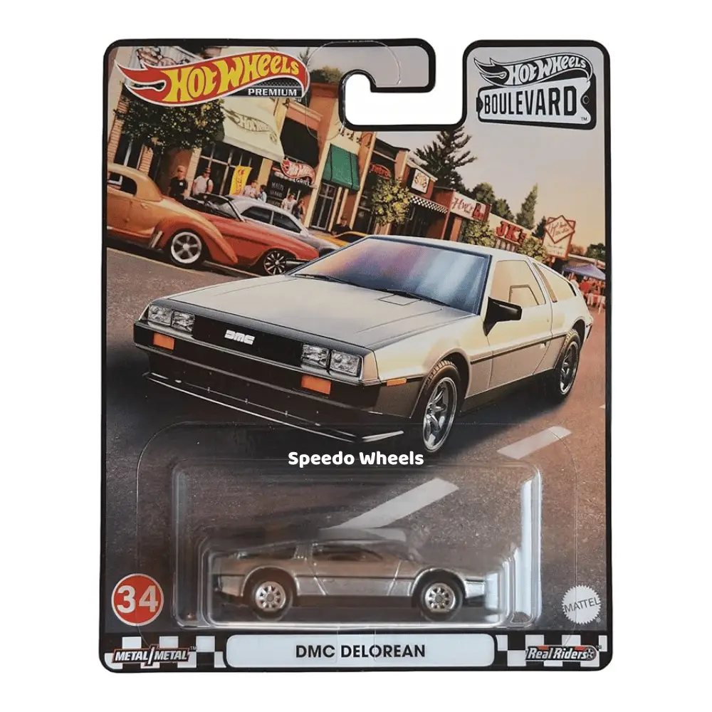 DMC Delorean | Hot Wheels Premium