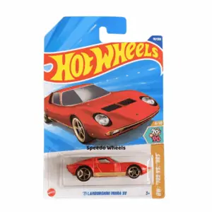 71 Lamborghini Miura SV Red - Hot Wheels