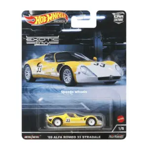 69 Alfa Romeo 33 Stradale - Hot Wheels Premium