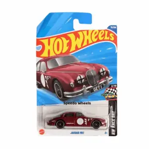Jaguar MK1 Red - Hot Wheels