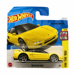 90 Acura NSX Yellow - Hot Wheels