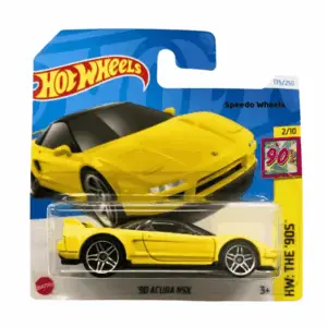 90 Acura NSX Yellow - Hot Wheels