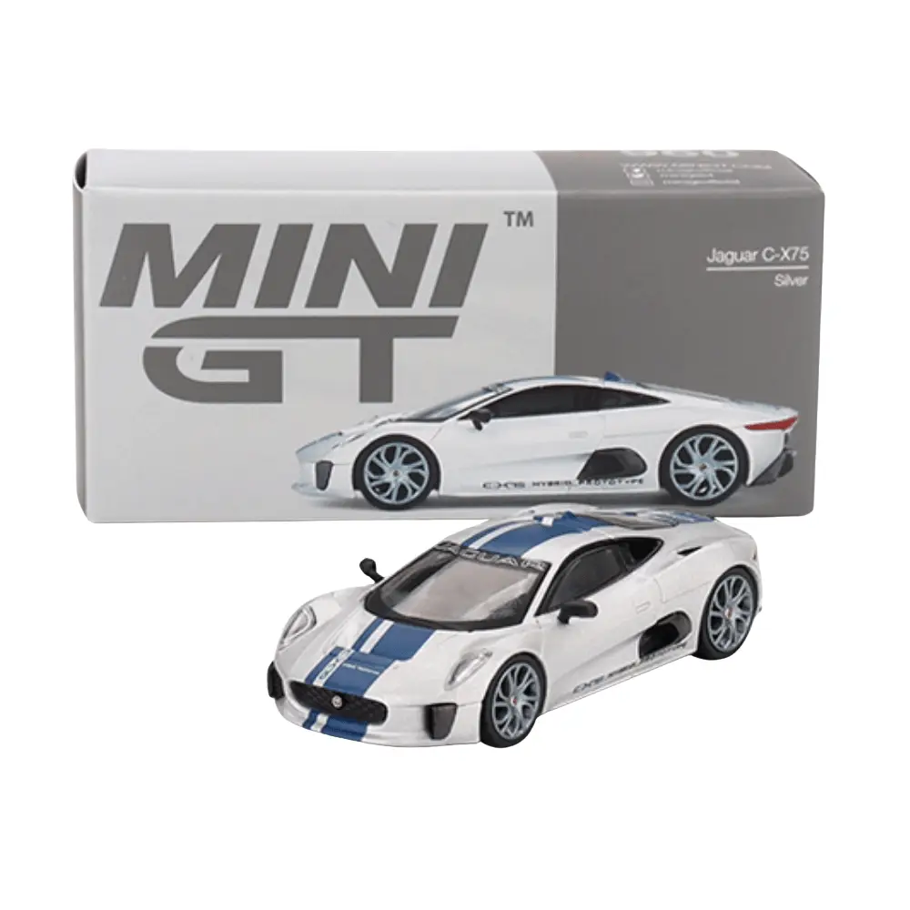 Jaguar C-X75 Silver – Mini GT #960