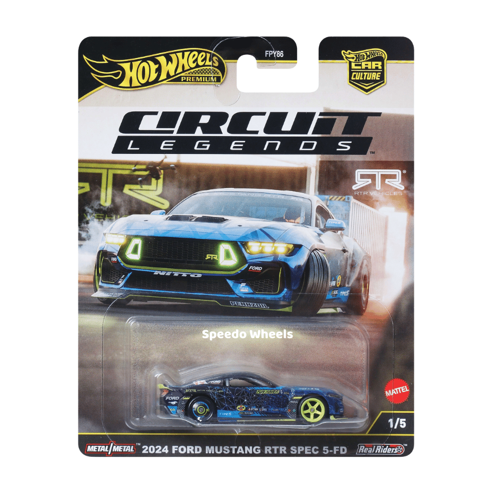 2024 Ford Mustang RTR Spec 5-FD - Hot Wheels Premium