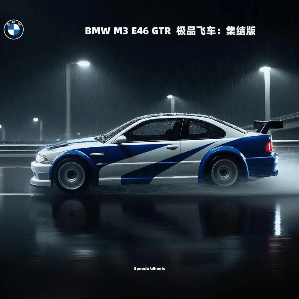 BMW M3 GTR Licensed by Electronic Arts & BMW - ALMOST REAL 1/64
