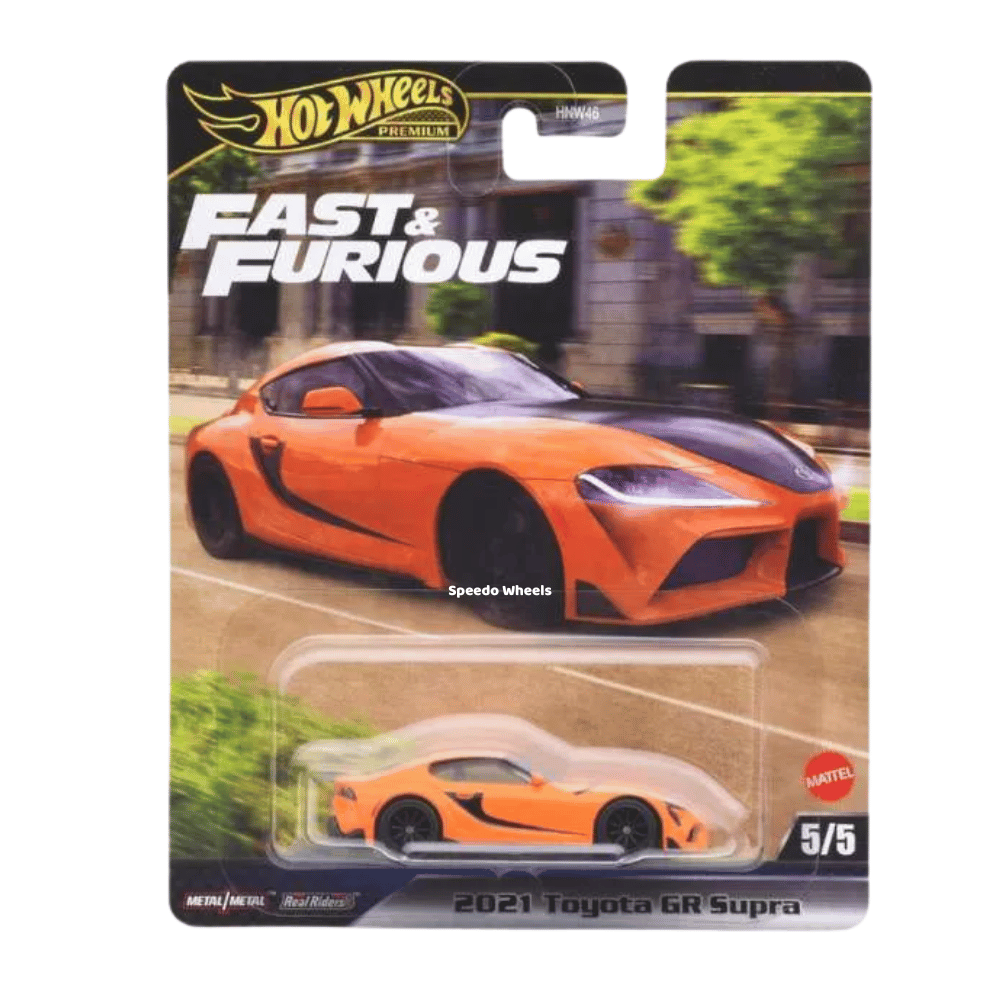 2021 Toyota GR Supra Fast & Furious - Hot Wheels Premium