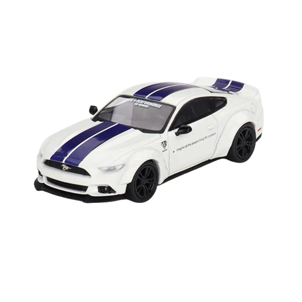 Ford Mustang GT LB-WORKS White – Mini GT #646