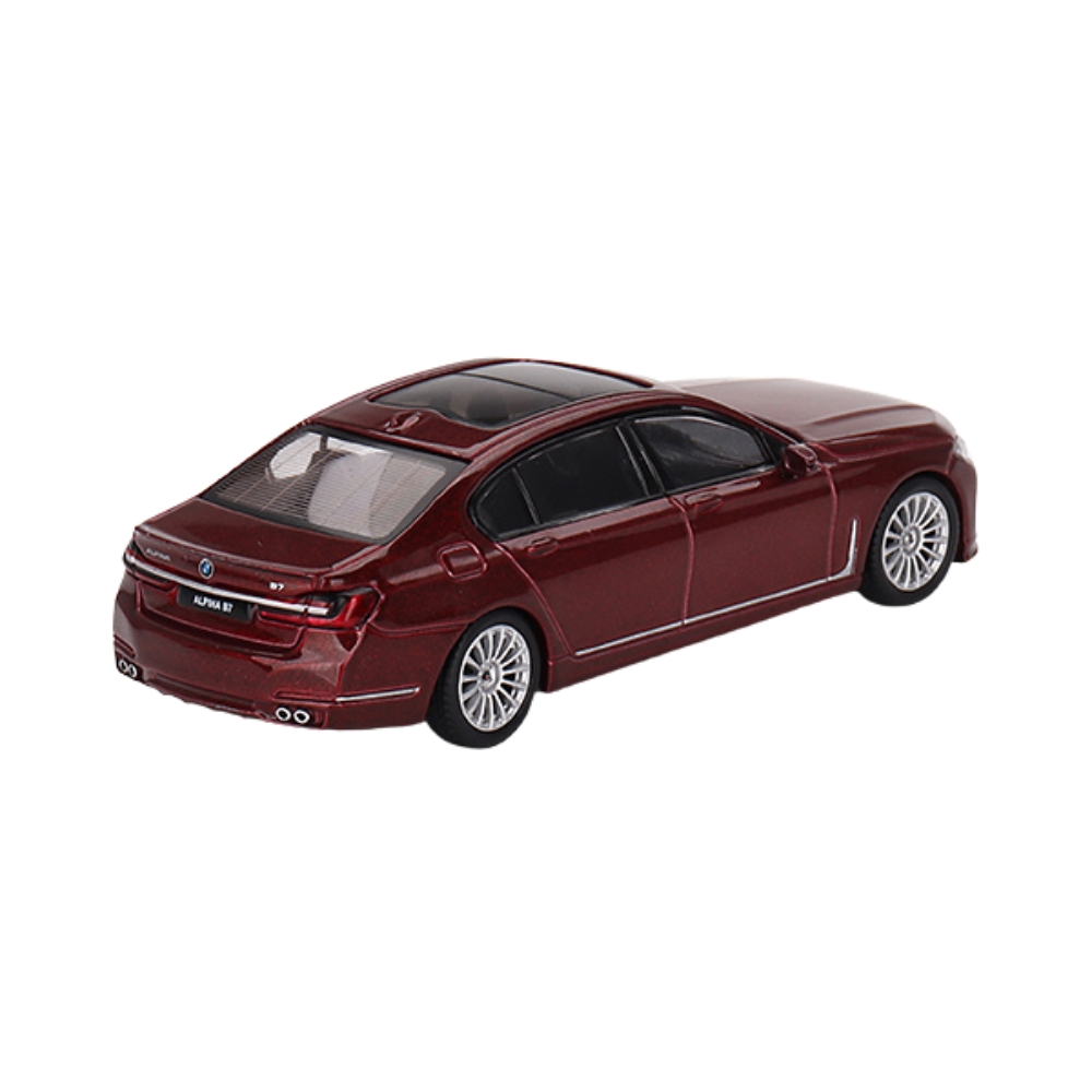 BMW Alpina B7 xDrive Aventurin – Mini GT #693 (Opened) - Speedo Wheels