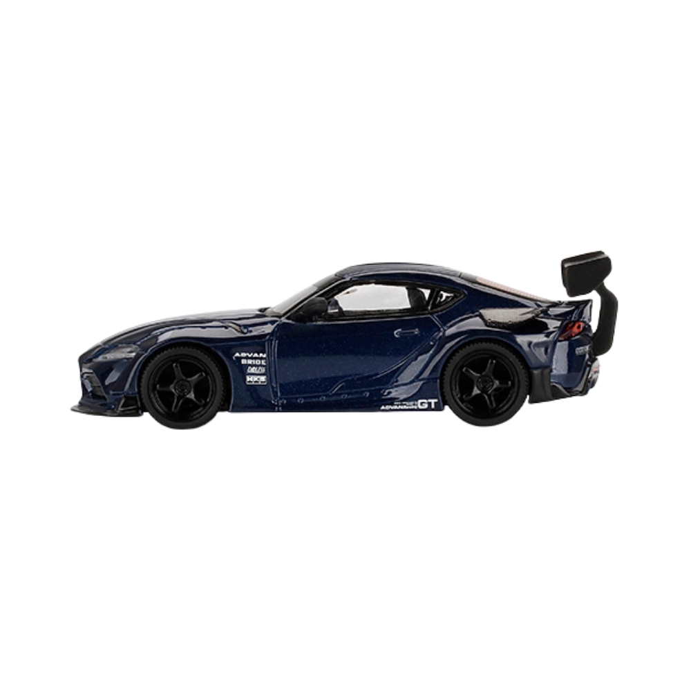 HKS Toyota GR Supra (A90) Downshift Blue - Mini GT #368
