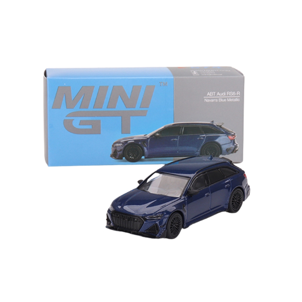 ABT Audi RS6-R Navarra Blue Metallic – Mini GT #574