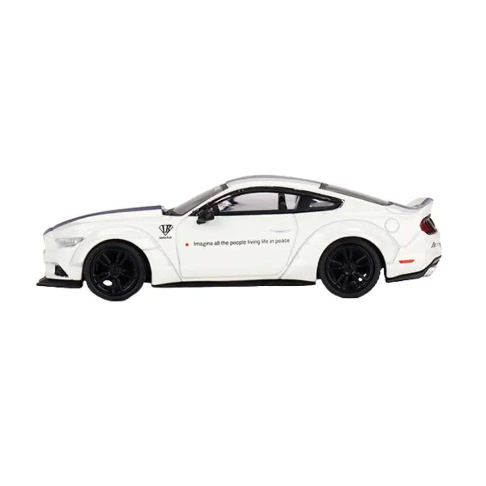 Ford Mustang GT LB-WORKS White – Mini GT #646