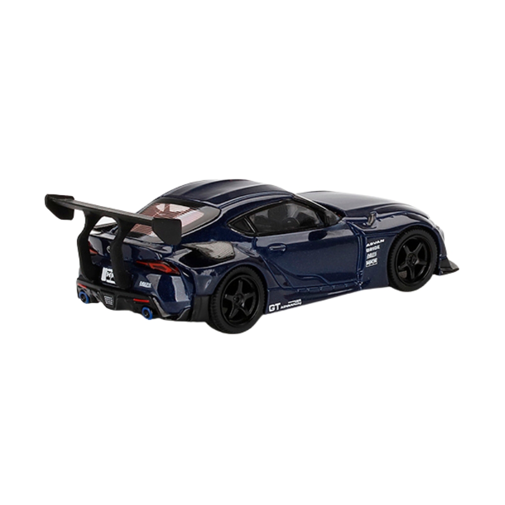 HKS Toyota GR Supra (A90) Downshift Blue - Mini GT #368
