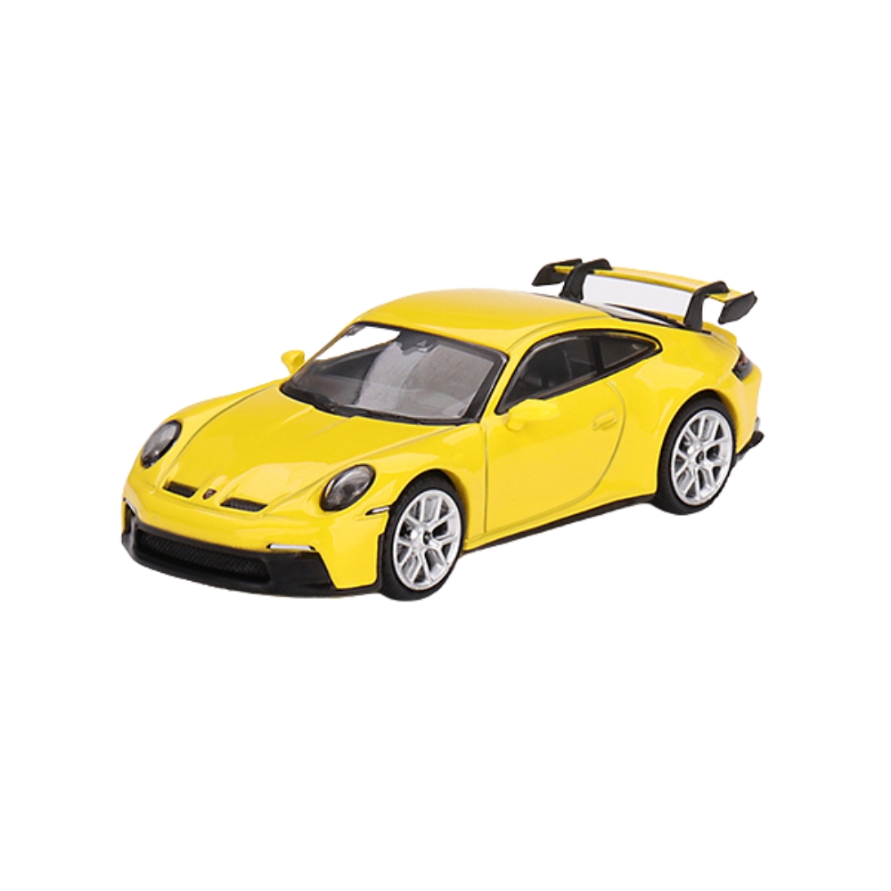 Porsche 911 (992) GT3 Racing Yellow – Mini GT #565