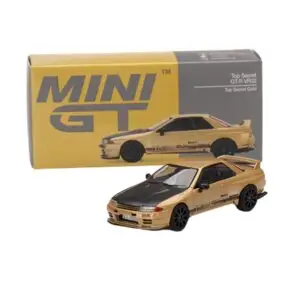 Top Secret Nissan Skyline GT-R VR32 Top Secret Gold – Mini GT #431