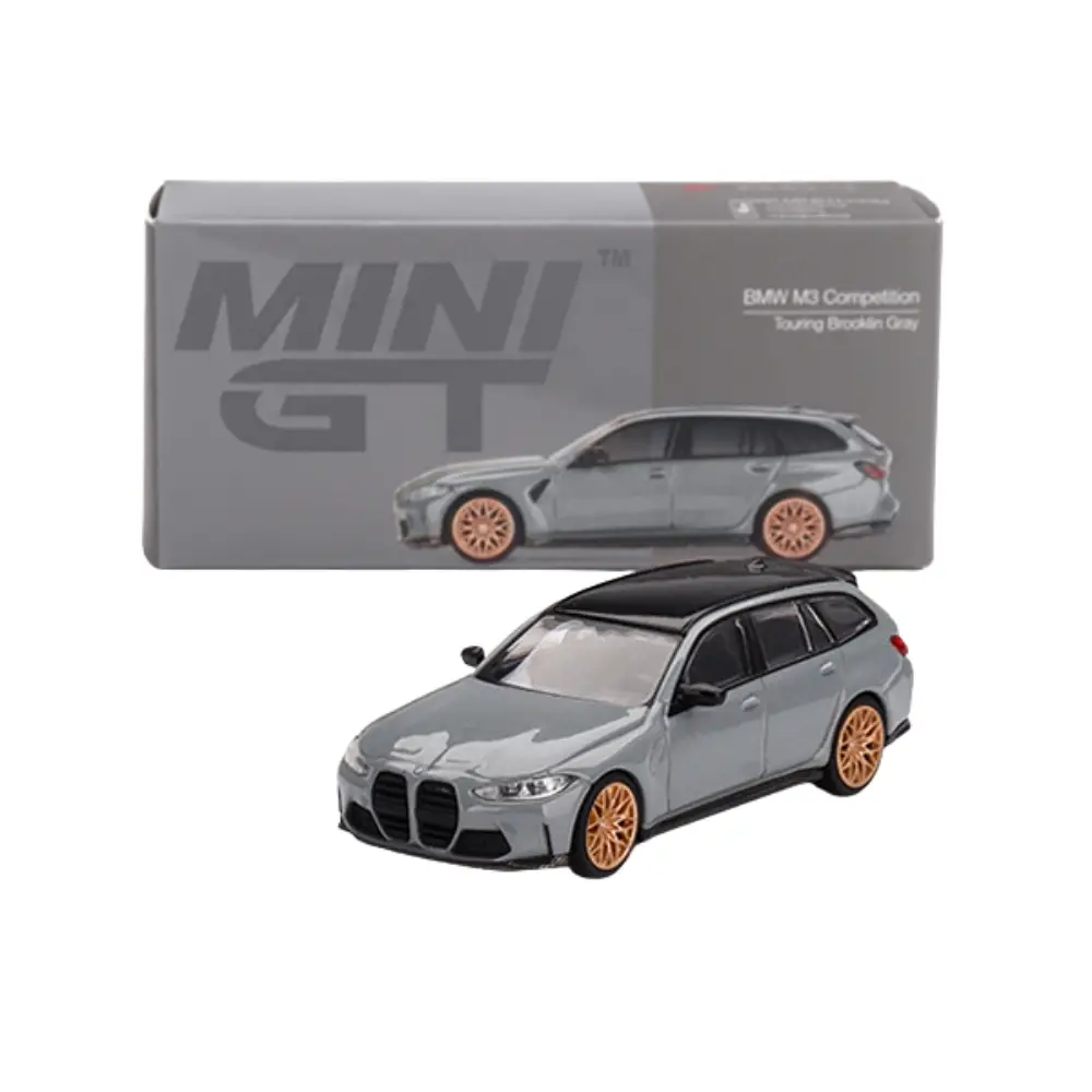 BMW M3 Competition Touring Brooklyn Grey – Mini GT #864