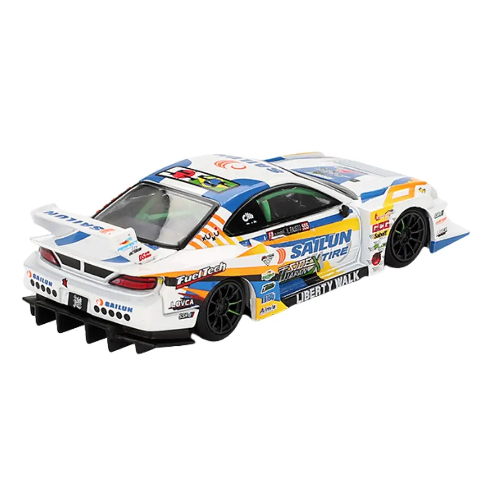Nissan LB-Super Silhouette S15 Silvia #555 2023 Formula Drift Japan – Mini GT #895