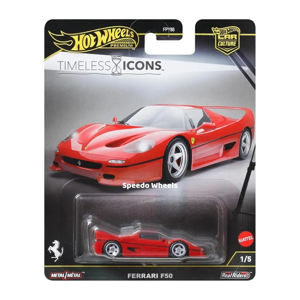Ferrari F50 - Timeless Icons - Hot Wheels Car Culture