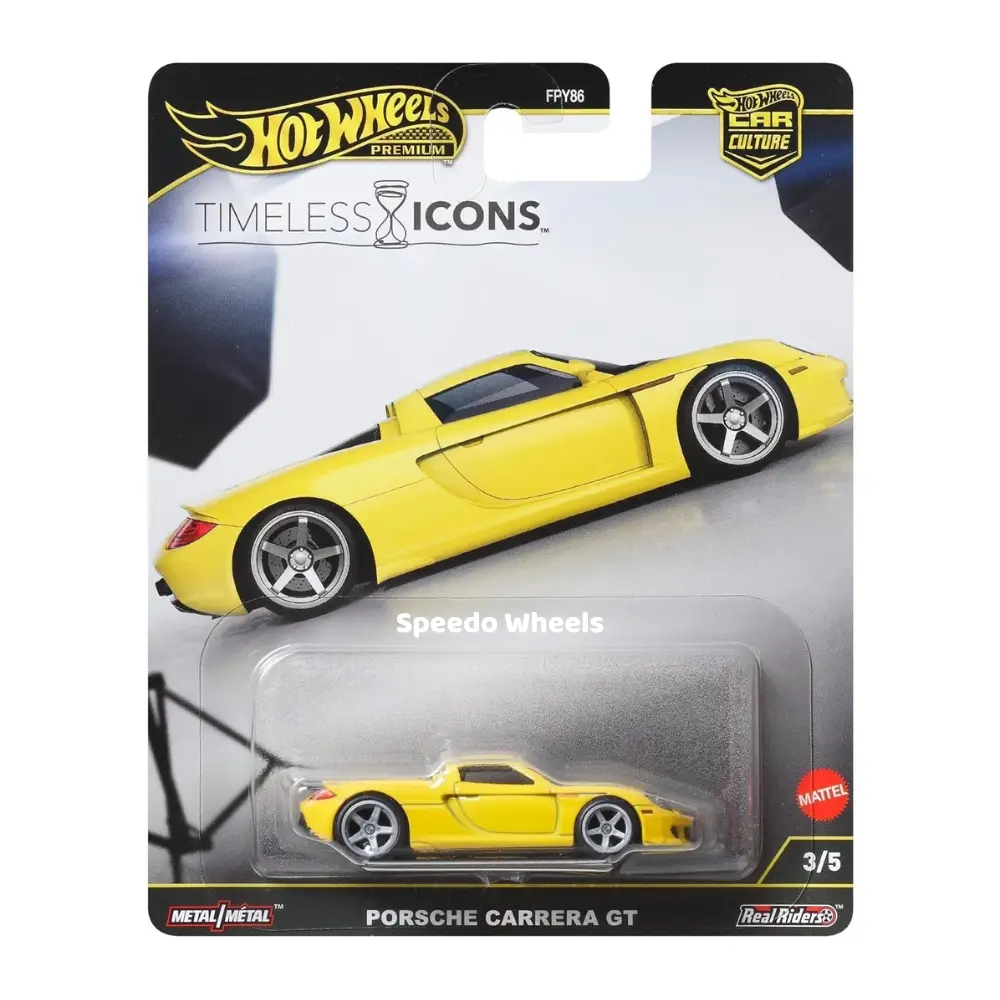 Porsche Carrera GT - Timeless Icons - Hot Wheels Car Culture