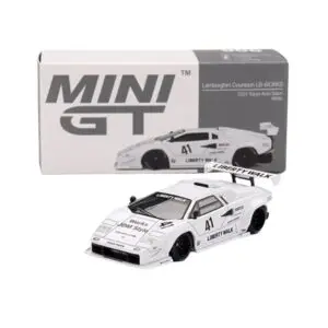 Lamborghini Countach LB-WORKS White (2024 Tokyo Auto Salon) – Mini GT #966