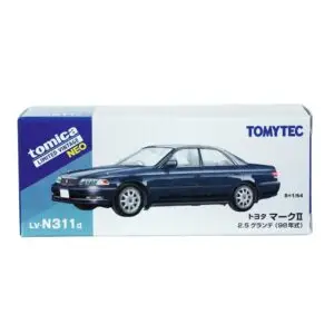 Tomica Limited Vintage Neo LV-N311d Toyota Mark II 2.5 Grande 1998 model (Navy)