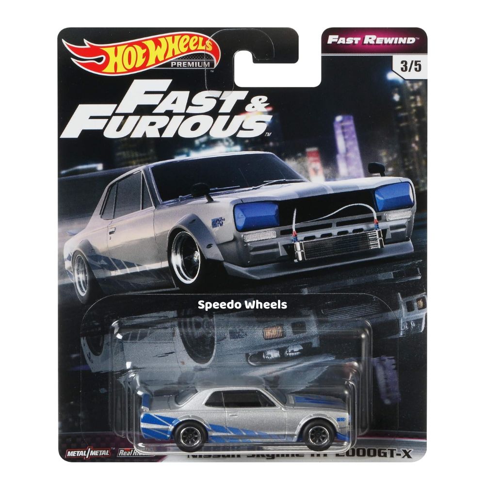 Nissan Skyline HT 2000GT X - Hot Wheels Premium