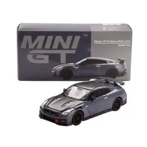 Nissan GT-R Nismo 2024 NISMO Stealth Gray - Mini GT #868