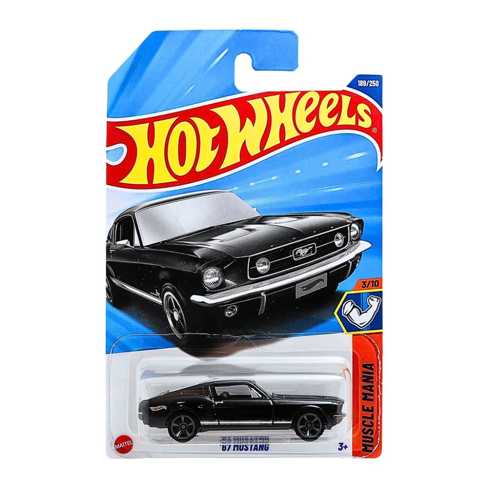 Hot Wheels - 67 Mustang - Black