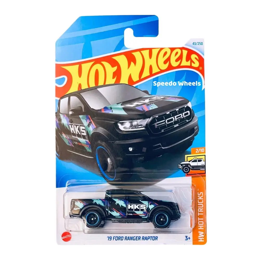 Hot Wheels Mainline - 19 Ford Ranger Raptor Blue
