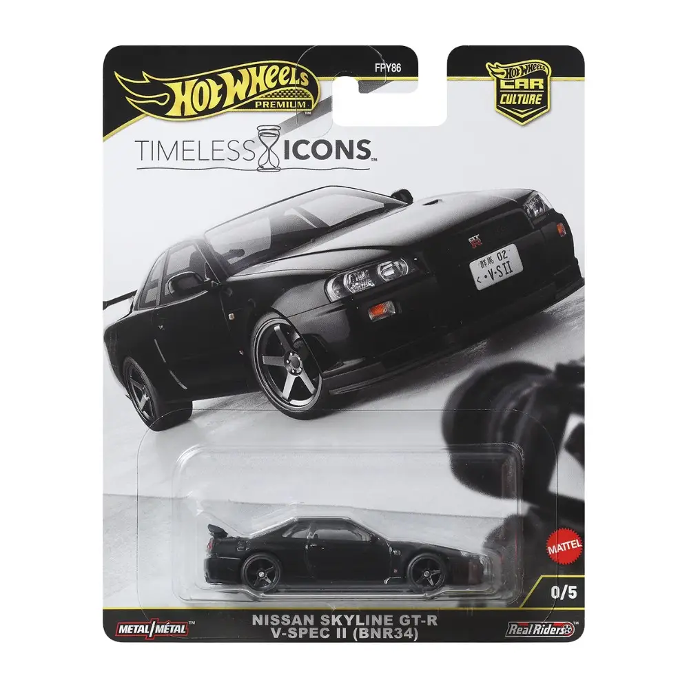 Hot Wheels Nissan Skyline GT-R V-Spec II (BNR34) Chase