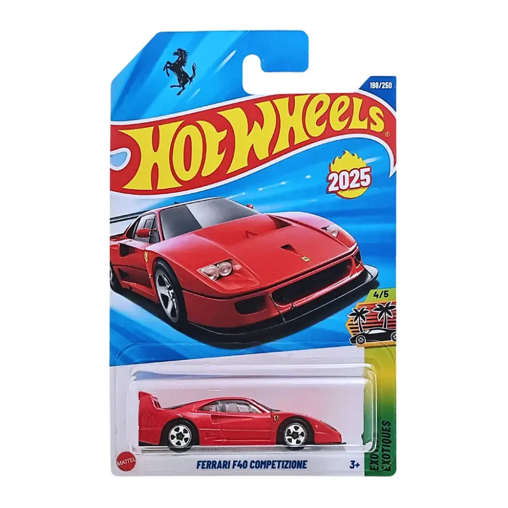 Hot Wheels Mainline - Ferrari F40 Competizione (Red)