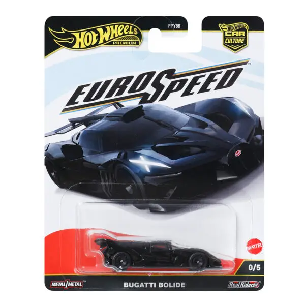 Hot Wheels Bugatti Bolide Chase - Speedo Wheels