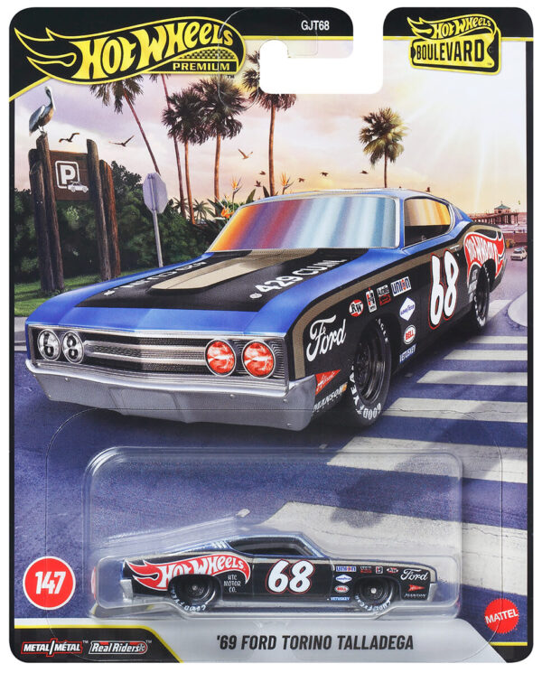 Hot Wheels Premium - 69 Ford Torino Talladega