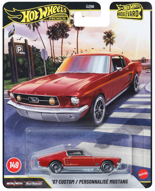 Hot Wheels Premium - 67 Custom Mustang