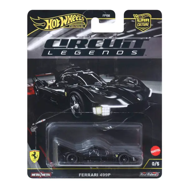 Hot Wheels Ferrari 499P Chase - Speedo Wheels