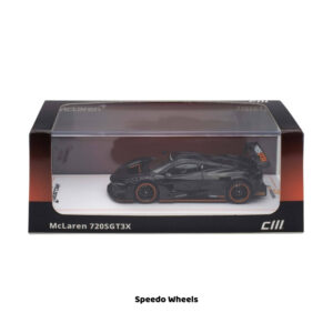 McLaren 720S GT3X Black - CM MODEL 1:64