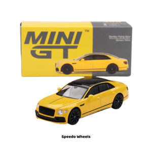 Bentley Flying Spur Monaco Yellow - Mini GT #955 (Opened)