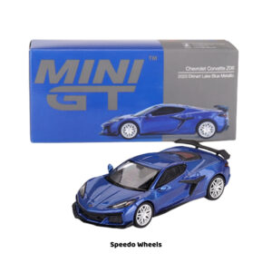 Chevrolet Corvette Z06 2023 Elkhart Lake Blue Metallic - Mini GT #892