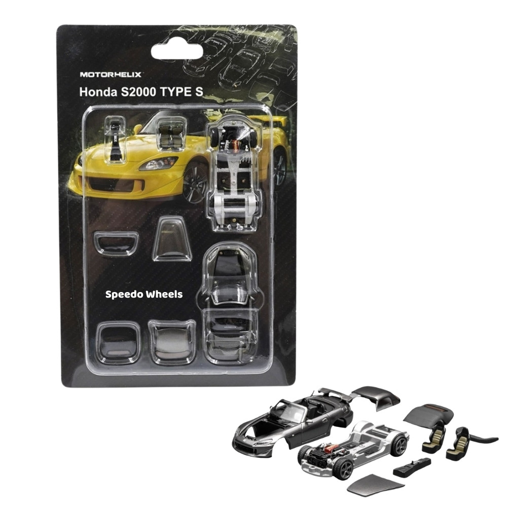 Honda S2000 Type S (Moon Rock Metallic) - MOTORHELIX 1:64