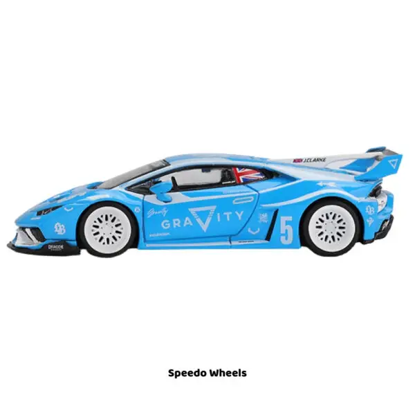 LB★WORKS Lamborghini Huracán GT GRAVITY - Mini GT #1055 - Speedo Wheels