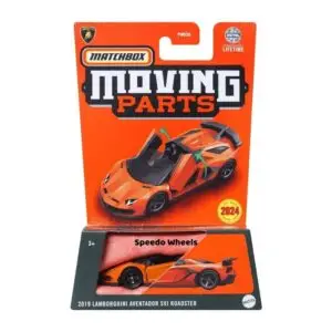 Matchbox Moving Parts 2019 Lamborghini Aventador SVJ Roadster 1:64 Scale